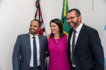 Foto - Solenidade de Posse dos Vereadores, Prefeito e Vice-Prefeito de Chavantes