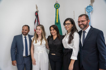 Foto - Solenidade de Posse dos Vereadores, Prefeito e Vice-Prefeito de Chavantes