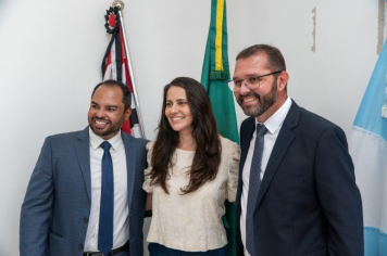 Foto - Solenidade de Posse dos Vereadores, Prefeito e Vice-Prefeito de Chavantes